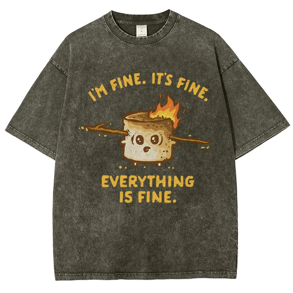 A Fine Camping Trip Vintage Distressed T-shirt