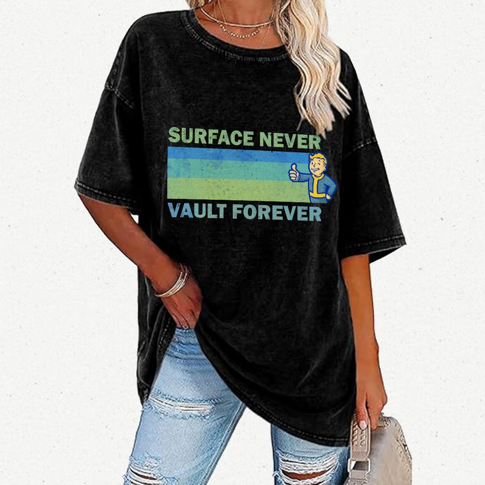 Vault Forever Vintage Distressed T-shirt