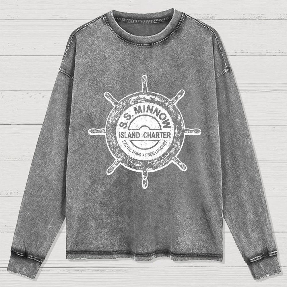 SS Minnow Tour Washed Long Sleeve Tee