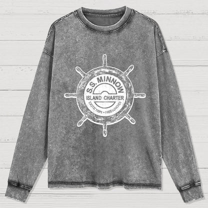 SS Minnow Tour Washed Long Sleeve Tee