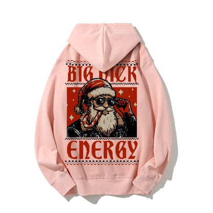 Big Nick Energy Printed Back Unisex Cotton Hoodie