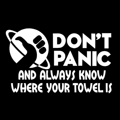 Don't Panic Geek T-Shirt
