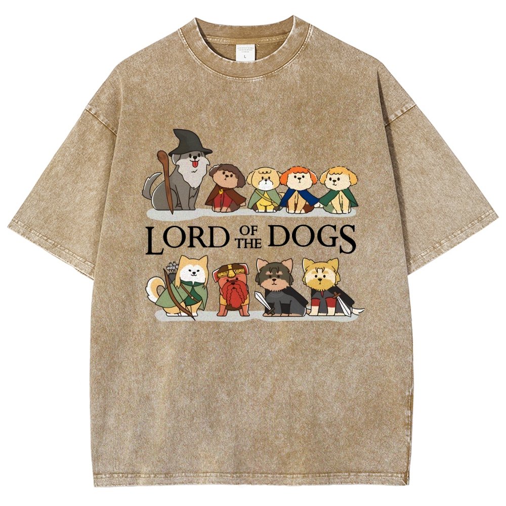King Of The Dogs Vintage Distressed T-shirt