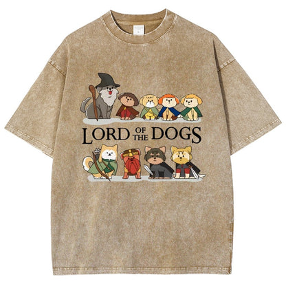 King Of The Dogs Vintage Distressed T-shirt