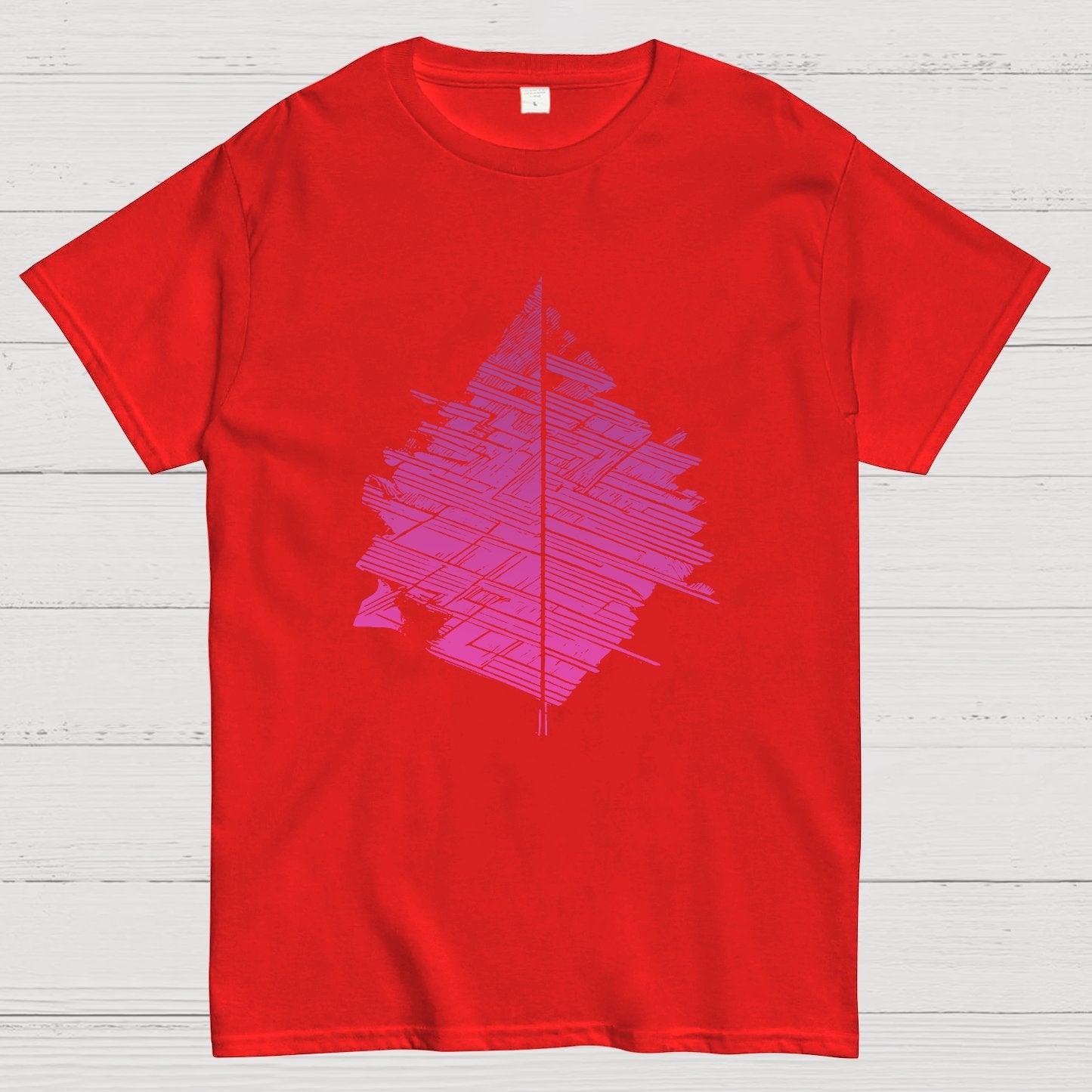 Leaves. Abstract and strange leaves Geeky T-Shirt