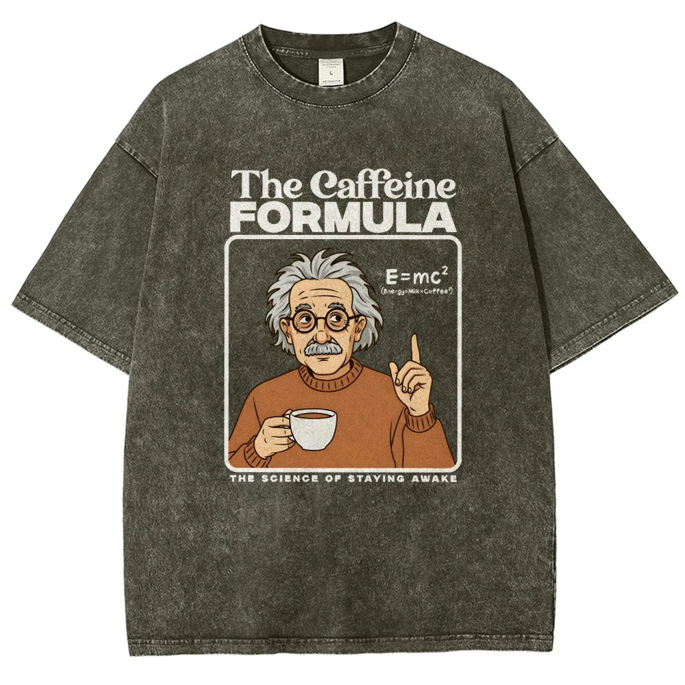 Caffeine Formula Vintage Distressed T-shirt