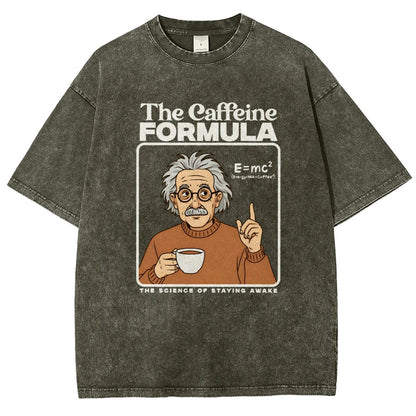 Caffeine Formula Vintage Distressed T-shirt