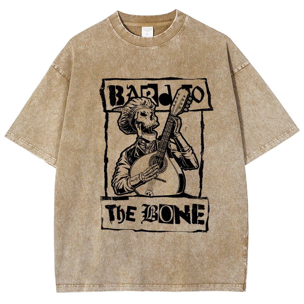 Bard To The Bone Vintage Distressed T-shirt