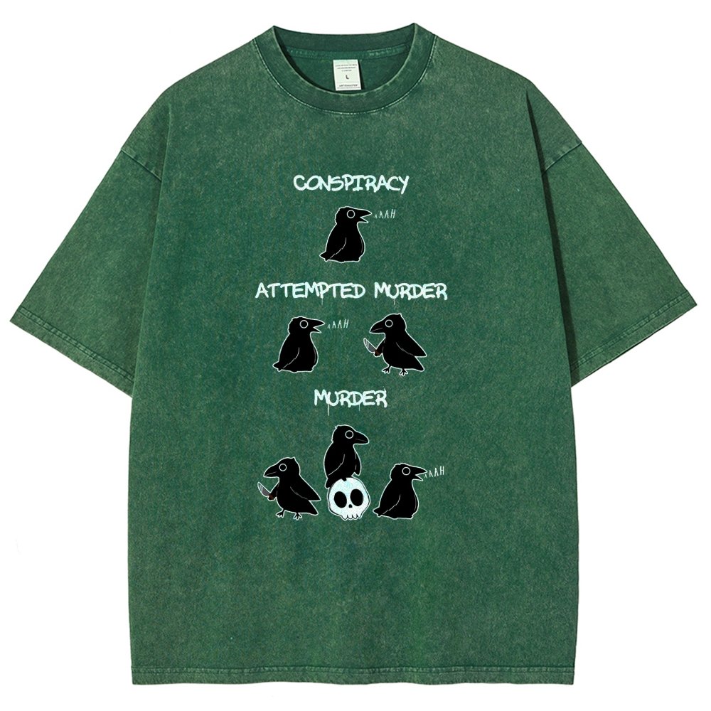 From Conspiracy To Murder Vintage Distressed T-shirt