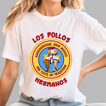 Los Pollos Hermoso Geek T-Shirt
