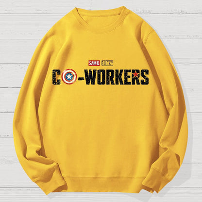 Co-Workers Geek Cotton Sweatshirt