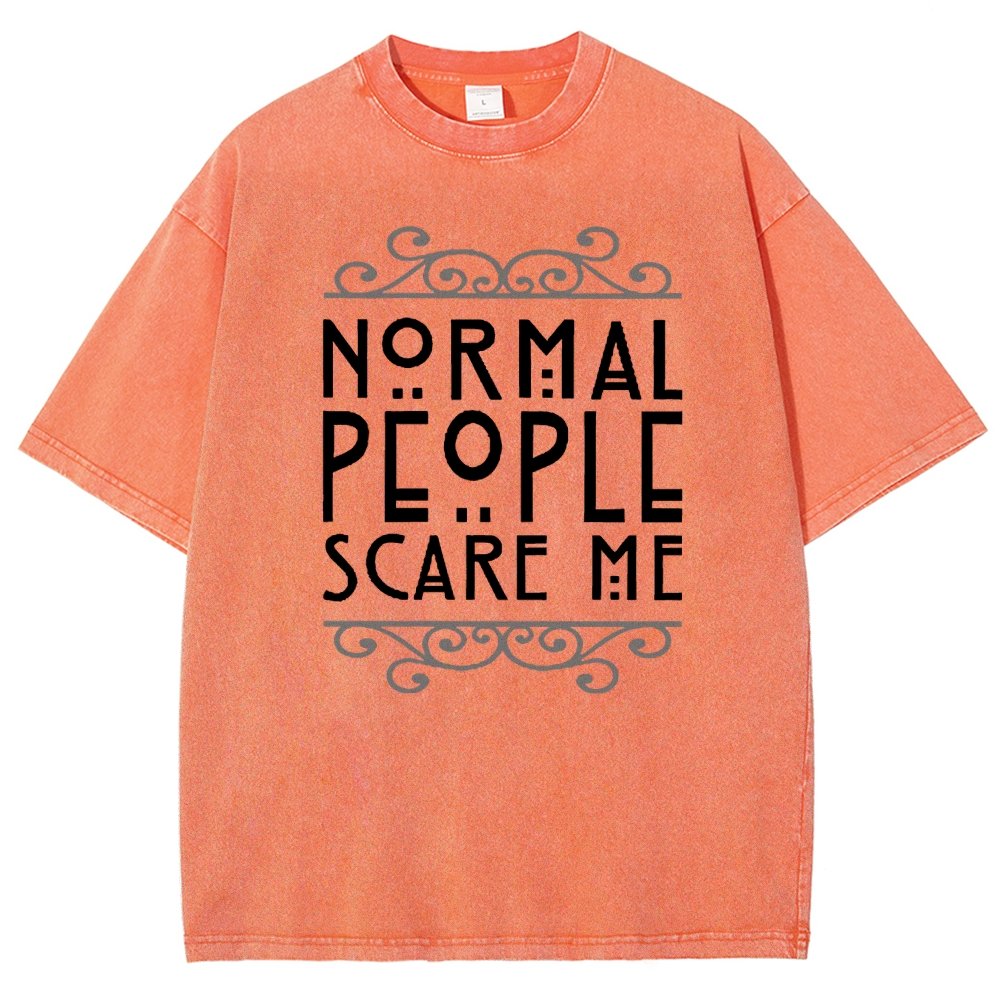 People Are Scary Vintage Distressed T-shirt