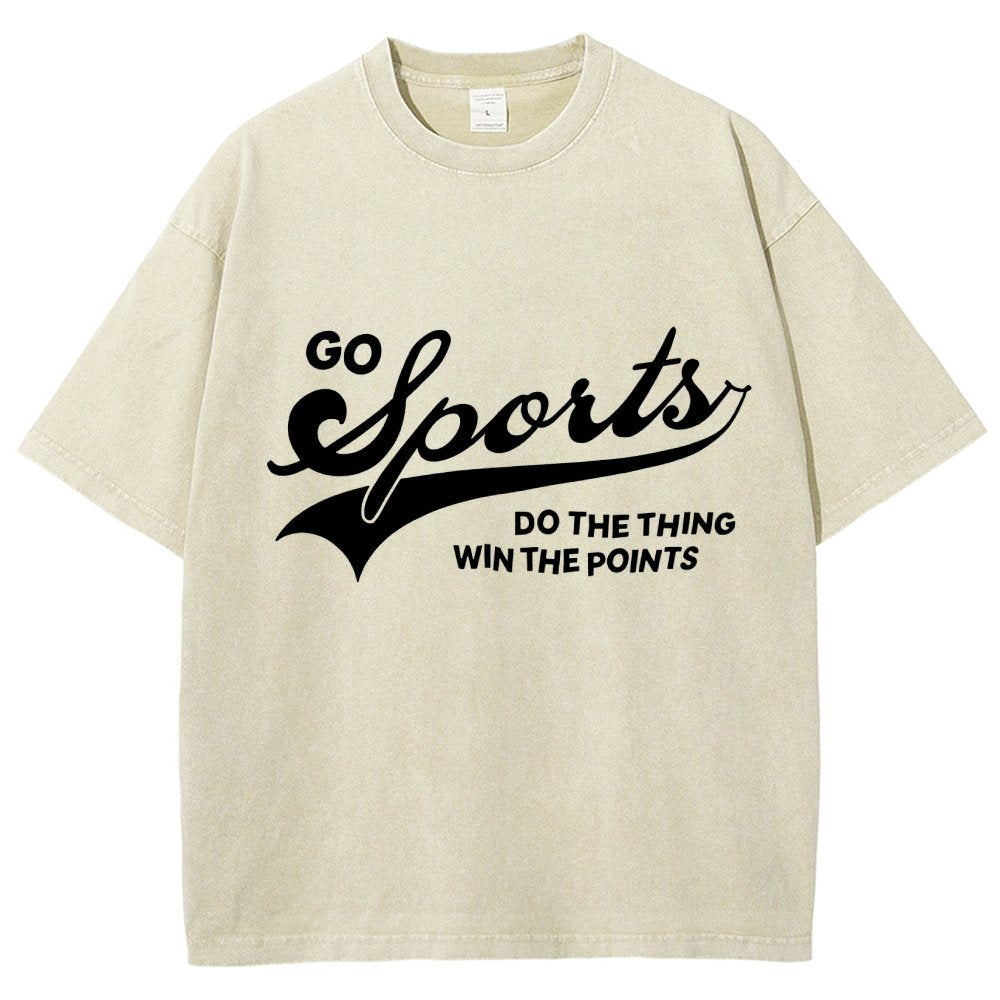 Go Sports Vintage Distressed T-shirt