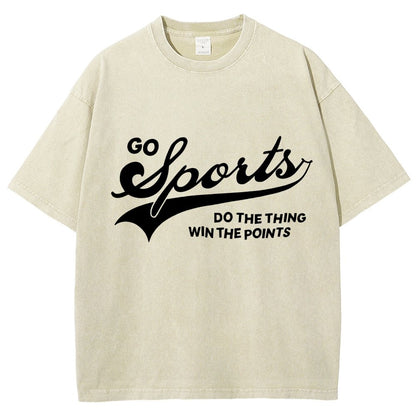 Go Sports Vintage Distressed T-shirt