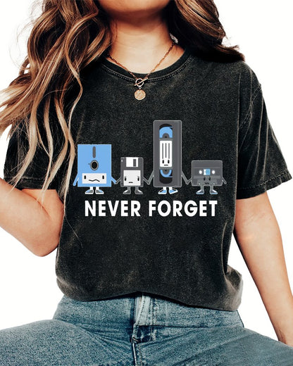 Never Forget Vintage Distressed T-shirt