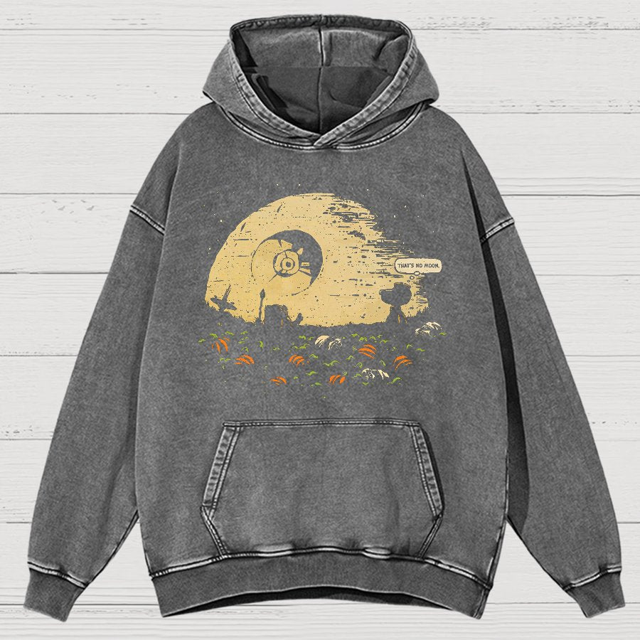 That's No Pumpkin Vintage Distressed Hoodie
