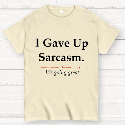 Sarcastic Resolution Unisex Geek T-Shirt