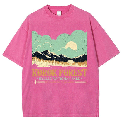 Legendary Forest Vintage Distressed T-shirt