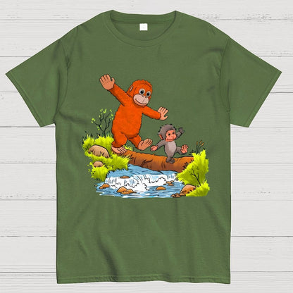 Punch Monkey play Geek T-Shirt