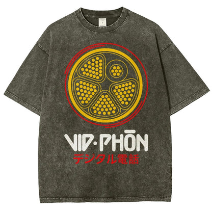Vídeo de Old - school Test Vintage Distressed T-shirt