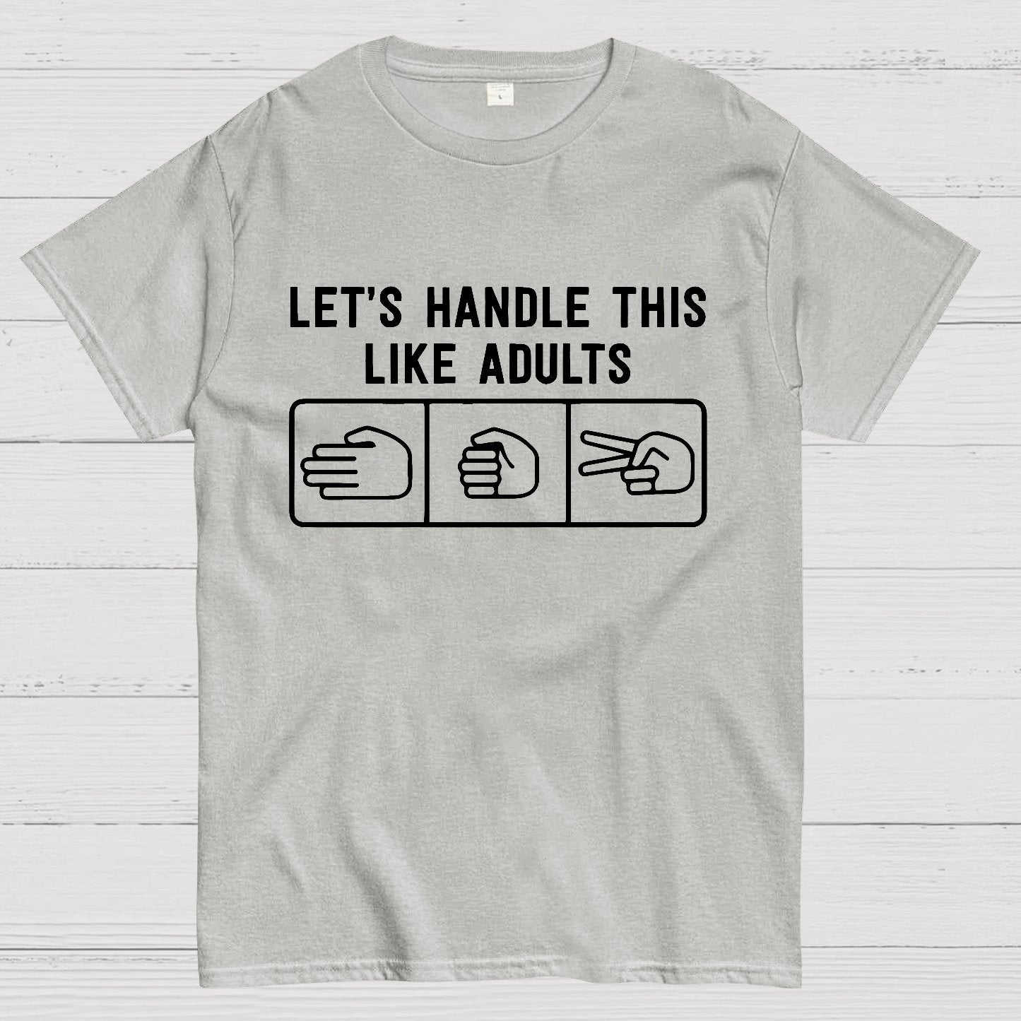 Rock Paper Scissors Geek T-Shirt