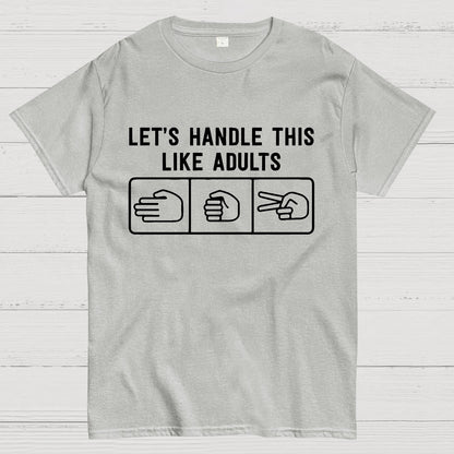 Rock Paper Scissors Geek T-Shirt