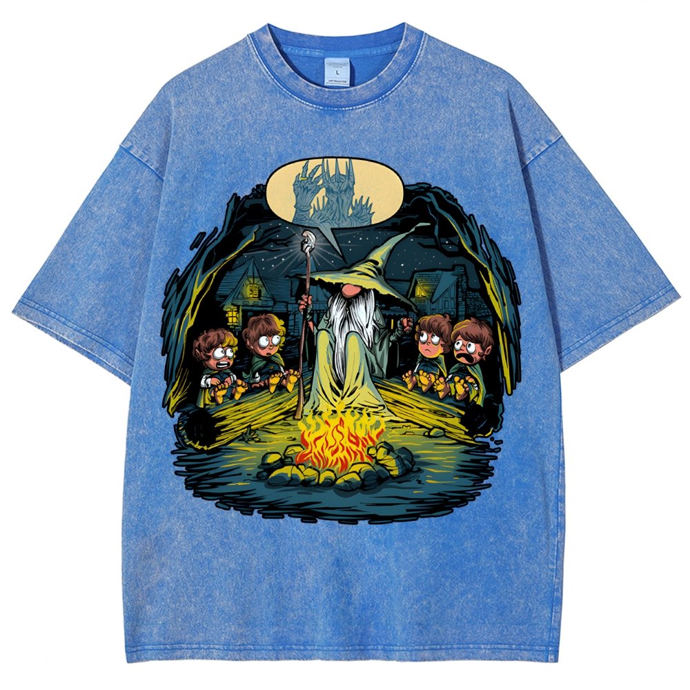 Beware of the Dark One Vintage Distressed T-shirt