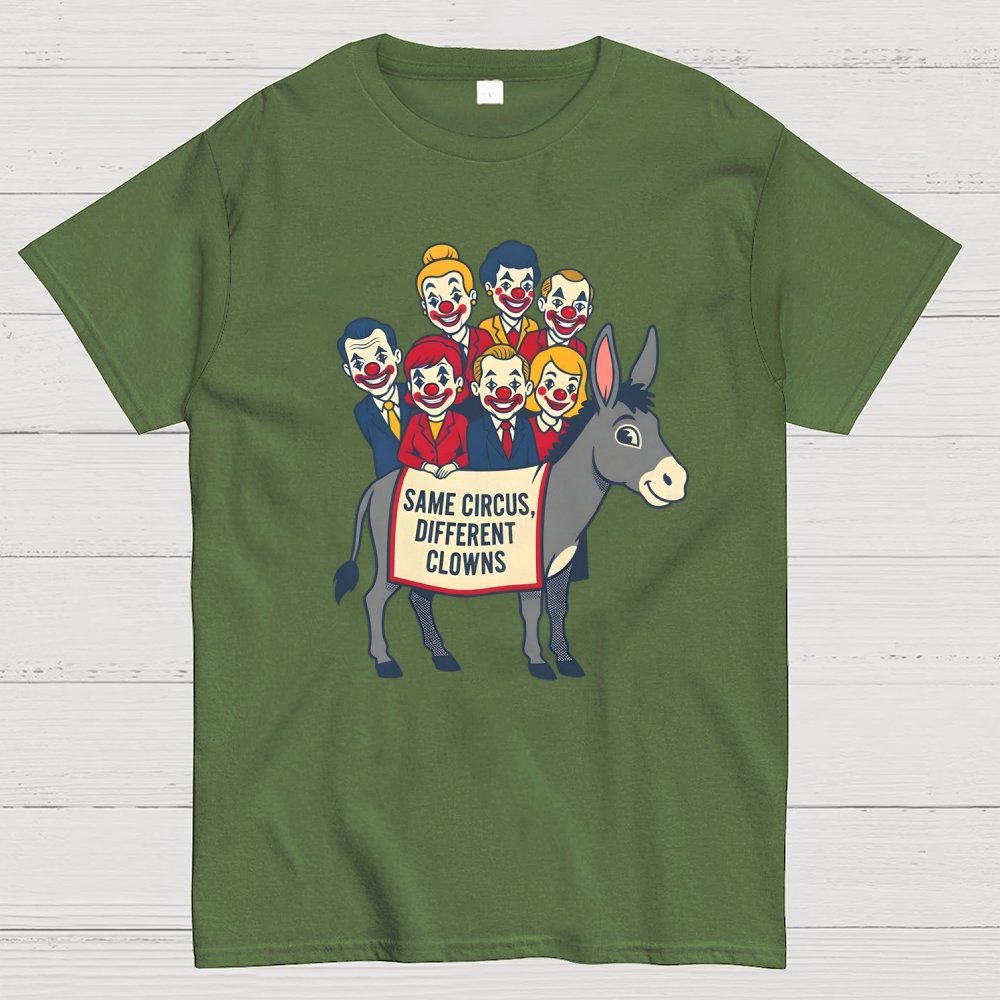 Same circus, different clowns Geek T-Shirt