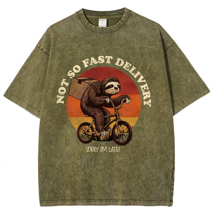 Not So Express Delivery Vintage Distressed T-shirt