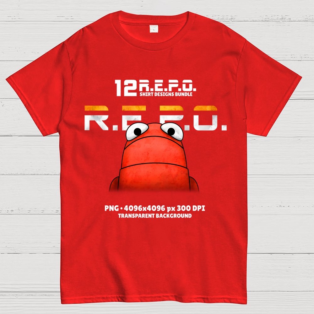 R.E.P.O. Game Funny Meme Geek T-Shirt