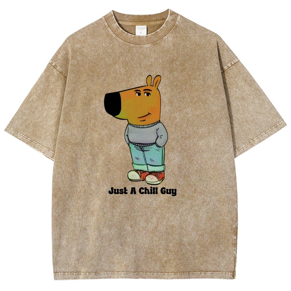 I'm Just A Chill Guy Vintage Distressed T-shirt