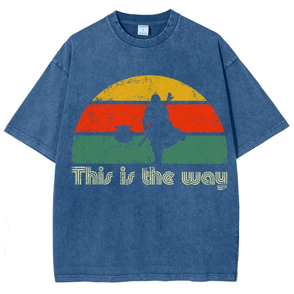 The Retro Way Vintage Distressed T-shirt