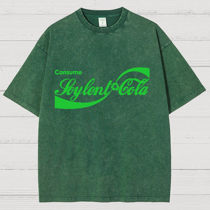 Consume Galactic Cola! Vintage Distressed T-shirt