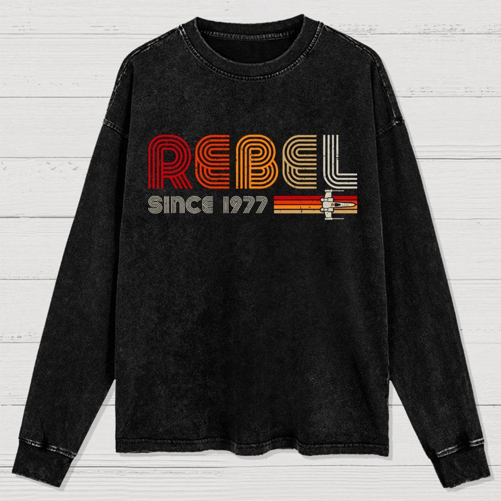 Maverick since 1977 Washed Long Sleeve Tee