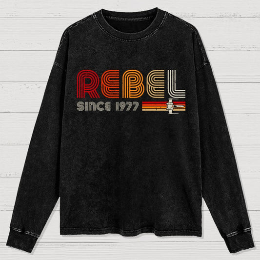 Maverick since 1977 Washed Long Sleeve Tee