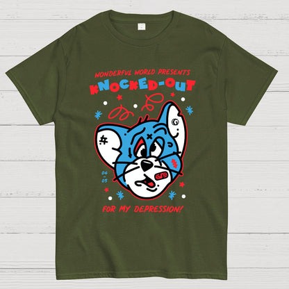 knocked-out. Sarcasm Geek T-Shirt