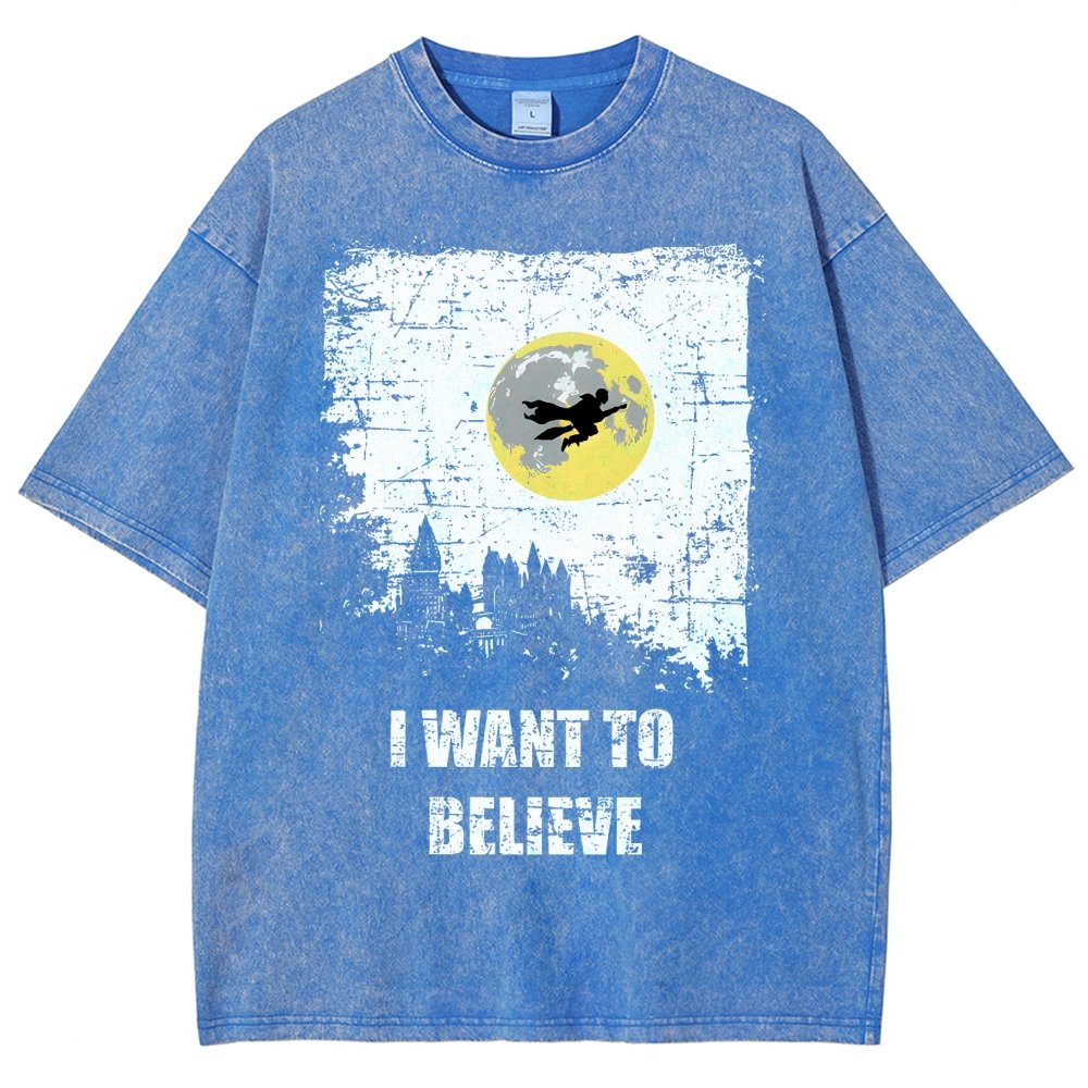 Believe Vintage Distressed T-shirt