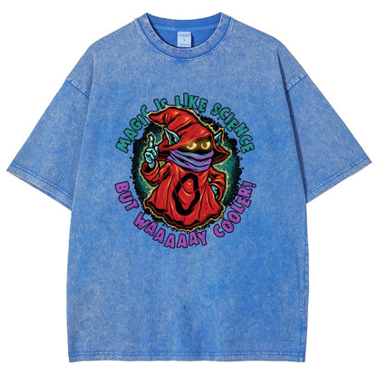 Magic Is Like Science Vintage Distressed T-shirt