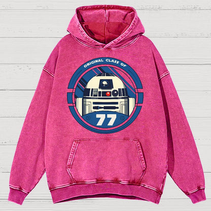 Original Class Of 77 Vintage Distressed Hoodie