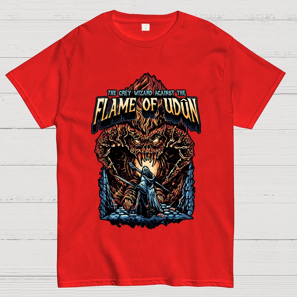Wizard against the Flame Geek T-Shirt
