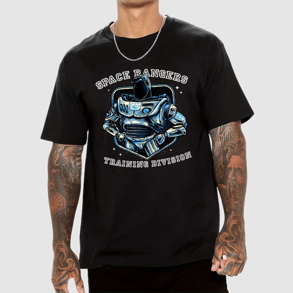 Space Explorers Training Division Geek T-Shirt