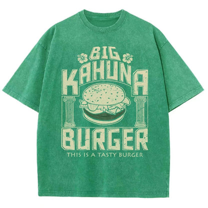 Big Wave Burger Vintage Distressed T-shirt