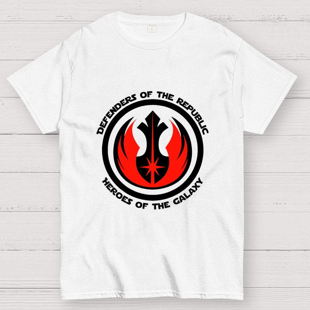 Protectors Of The Republic Heroes Of The Galaxy Geek T-Shirt