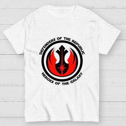Protectors Of The Republic Heroes Of The Galaxy Geek T-Shirt