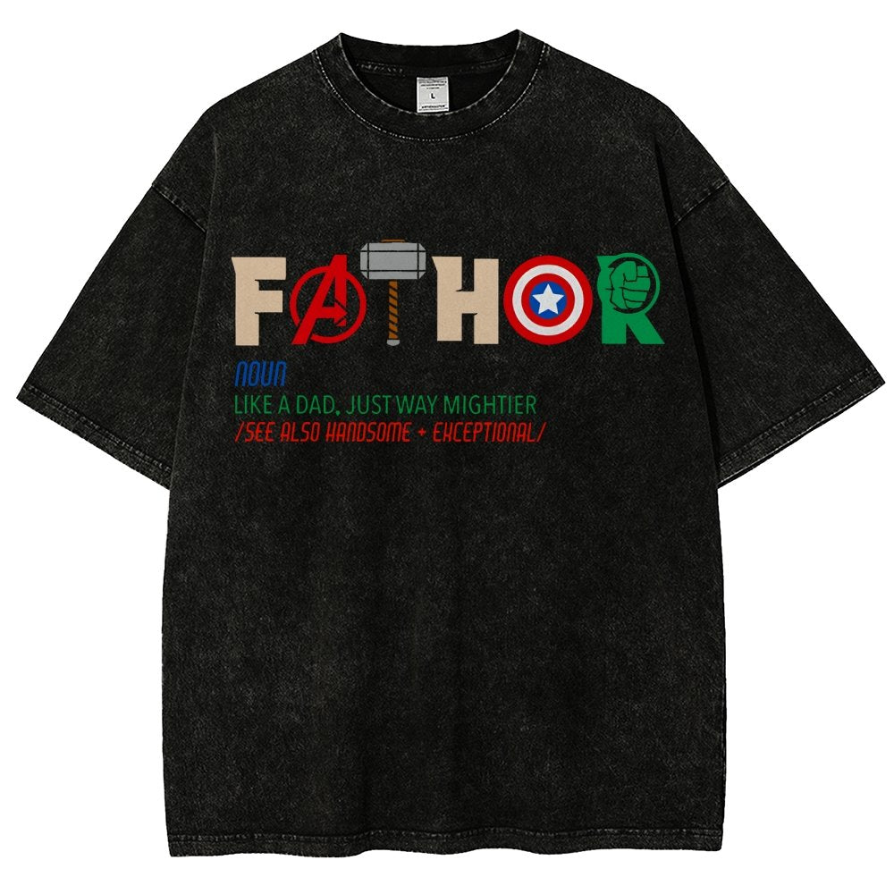 Father Day Vintage Distressed T-shirt