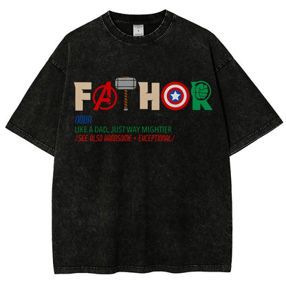 Father Day Vintage Distressed T-shirt