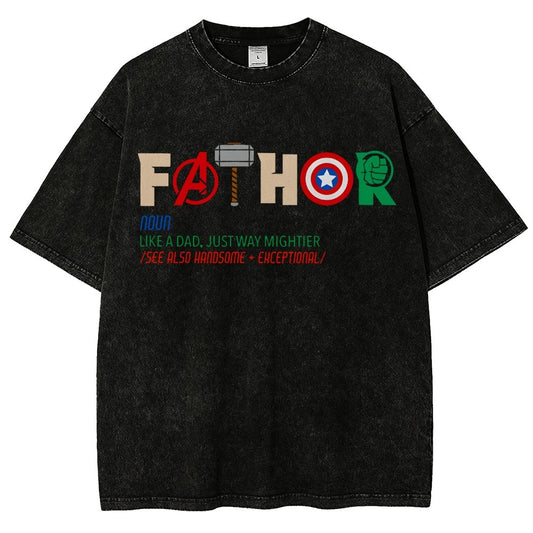 Father Day Vintage Distressed T-shirt