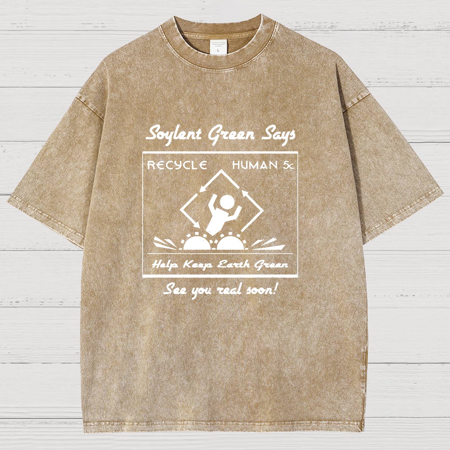 Soylent Green Vintage Distressed T-shirt