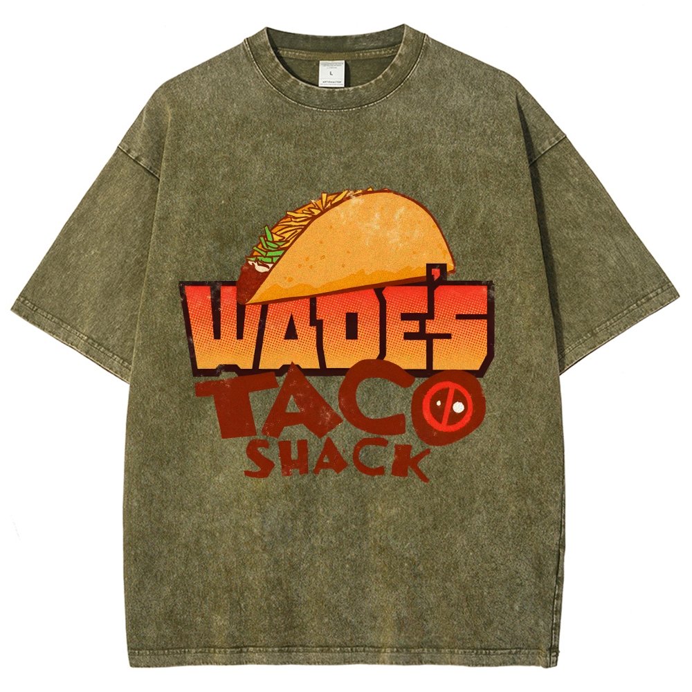 Wade's Taco Shack Vintage Distressed T-shirt