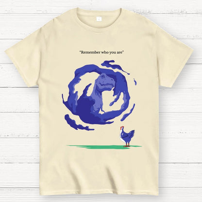 Remember Who You Are Dinosaur Geek T-Shirt